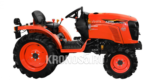 «Трактор Kubota | Кубота A211N-OP 9+3 (Kubota India) STD agri 7.00-12 / 8.3-20 (с ПСМ)» - фото 25