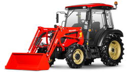 Фронтальный погрузчик Solis | Солис (50 HP/Cabin/4x4/8F+2R) Увеличенный ковш (3RD std bucket) - фото