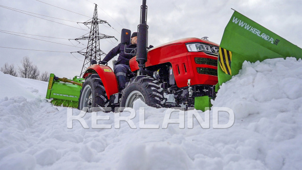«Отвал Kerland | Керланд 3560 SF к трактору Shifeng 254 с гидроповоротом (1,8 м)» - фото 3
