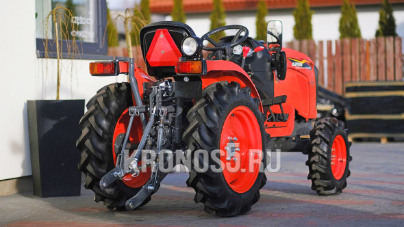 «Трактор Kubota | Кубота A211N-OP 9+3 (Kubota India) STD agri 7.00-12 / 8.3-20 (с ПСМ)» - фото 12