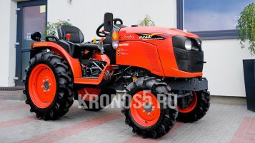 «Трактор Kubota | Кубота B2441 9+3 (Kubota India) STD agri 7.00-12 / 8.3-20 (с ПСМ)» - фото 4