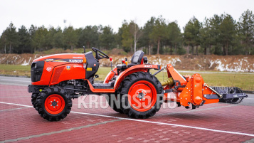 «Трактор Kubota | Кубота A211N-OP 9+3 (Kubota India) STD agri 7.00-12 / 8.3-20 (с ПСМ)» - фото 4