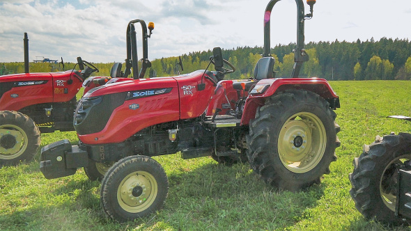 «Трактор Solis-Gold | Солис-Голд 50 4x2 8+2 Radial agri 6.5-16 / 13.6-28 (с ПСМ)» - фото 3