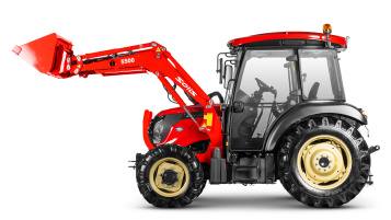 «Фронтальный погрузчик Solis | Солис (50 HP/Cabin/4x4/8F+2R) Челюстной ковш (4 in 1 bucket)» - фото 3