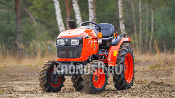«Трактор Kubota | Кубота B2741S 9+3 (Kubota India) STD agri 7.00-12 / 8.3-20 (с ПСМ)» - фото 7