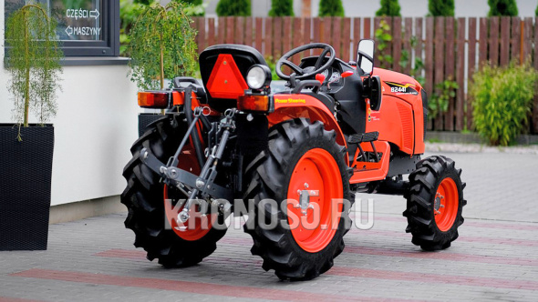 «Трактор Kubota | Кубота B2441 9+3 (Kubota India) STD agri 7.00-12 / 8.3-20 (с ПСМ)» - фото 6