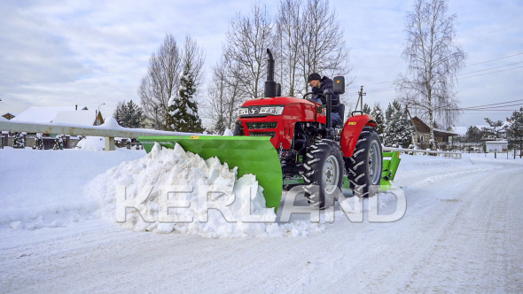 «Отвал Kerland | Керланд 3560 SF к трактору Shifeng 254 с гидроповоротом (1,8 м)» - фото 5