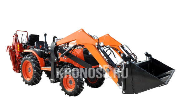 «Трактор Kubota | Кубота B2741S 9+3 (Kubota India) STD agri 7.00-12 / 8.3-20 (с ПСМ)» - фото 33