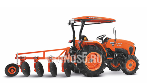 «Трактор Kubota | Кубота L4018 8+8 (Kubota India) STD agri 8.00-16 / 12,4-24 (с ПСМ)» - фото 7