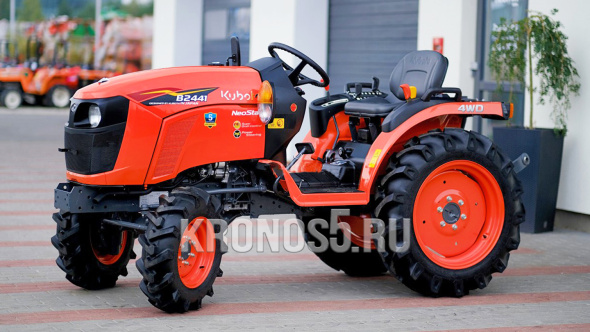 «Трактор Kubota | Кубота B2441 9+3 (Kubota India) STD agri 7.00-12 / 8.3-20 (с ПСМ)» - фото 5