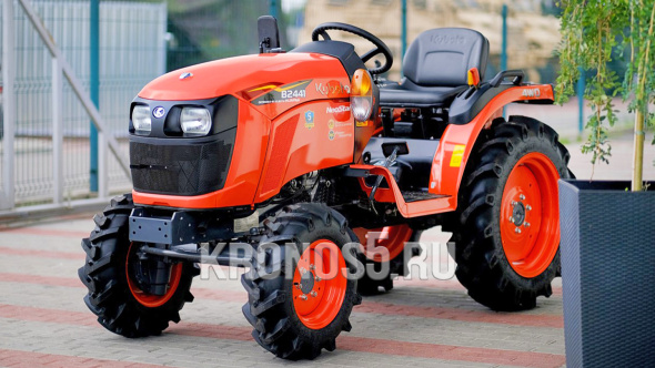 «Трактор Kubota | Кубота B2441 9+3 (Kubota India) STD agri 7.00-12 / 8.3-20 (с ПСМ)» - фото 4