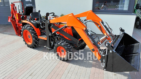 «Трактор Kubota | Кубота B2741S 9+3 (Kubota India) STD agri 7.00-12 / 8.3-20 (с ПСМ)» - фото 15