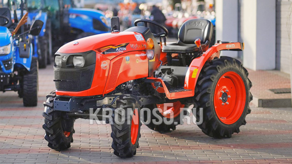 «Трактор Kubota | Кубота A211N-OP 9+3 (Kubota India) STD agri 7.00-12 / 8.3-20 (с ПСМ)» - фото 11