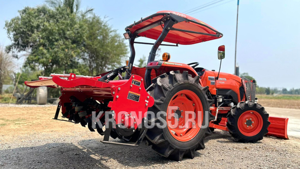 «Трактор Kubota | Кубота L5018 8+8 (Kubota India) STD agri 8,00-18 / 13,6-26 (с ПСМ)» - фото 2