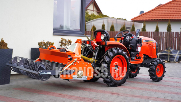 «Трактор Kubota | Кубота A211N-OP 9+3 (Kubota India) STD agri 7.00-12 / 8.3-20 (с ПСМ)» - фото 5