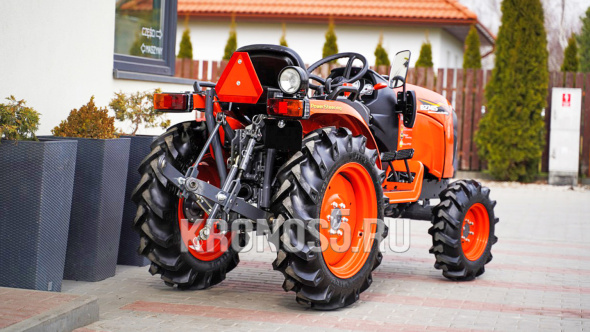 «Трактор Kubota | Кубота B2741S 9+3 (Kubota India) STD agri 7.00-12 / 8.3-20 (с ПСМ)» - фото 12